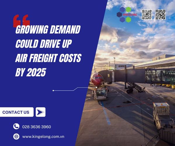 Growing demand could drive up air freight costs by 2025