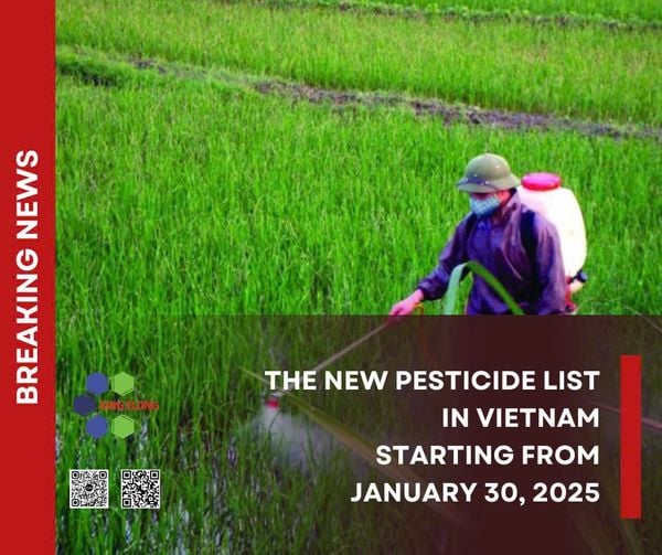 New Pesticide List In Vietnam Starting From January 30th, 2025
