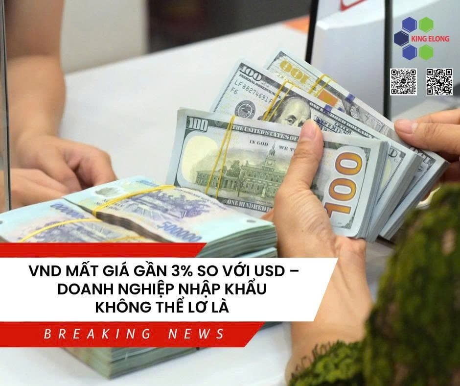 [Cập Nhật Tỷ Giá] Vnd Mất Giá Gần 3% So Với Usd – Doanh Nghiệp Nhập Khẩu Không Thể Lơ Là