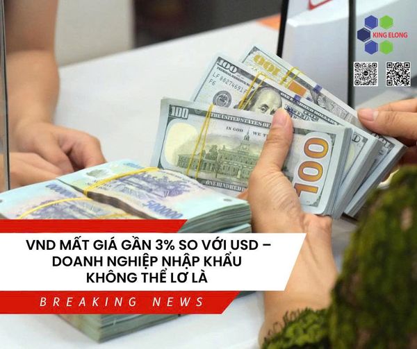 [Cập Nhật Tỷ Giá] Vnd Mất Giá Gần 3% So Với Usd – Doanh Nghiệp Nhập Khẩu Không Thể Lơ Là