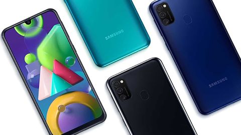Samsung ra mắt smartphone tầm trung Galaxy M21 có pin 6.000 mAh, cụm camera sau hình chữ nhật giống Galaxy S20, giá 175 USD