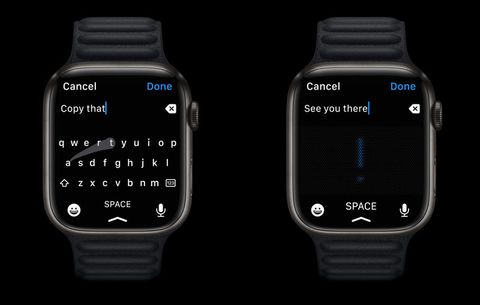 Đánh giá Apple Watch Series 7: Nâng cấp màn hình lớn cho bạn trải nghiệm tuyệt vời, có bàn phím QWERTY đầy đủ để nhắn tin