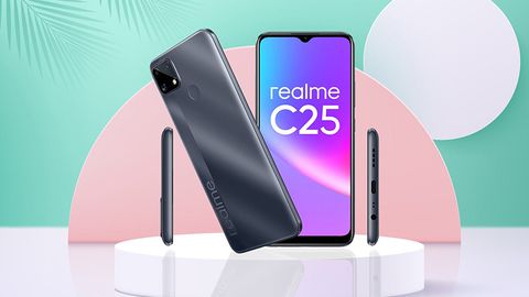 Realme C25 ra mắt tại VN: Thiết kế trẻ trung, cụm 3 camera 48MP, pin khủng 6000mAh, giá từ 4.69 triệu đồng