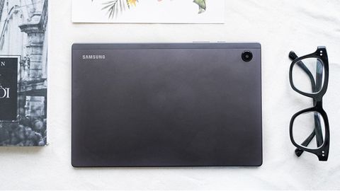 Trên tay Samsung Tab A8 2022: Sang trọng, tinh tế, màn hình lớn, âm thanh cực chất cùng pin khủng trên 7.000mAh