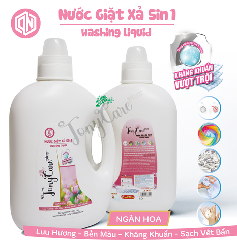 nuoc giat tonycare giat sach thom lau an toan da tay