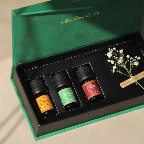 Quà tặng đám cưới ý nghĩa - Gift Set Tinh Dầu Thơm