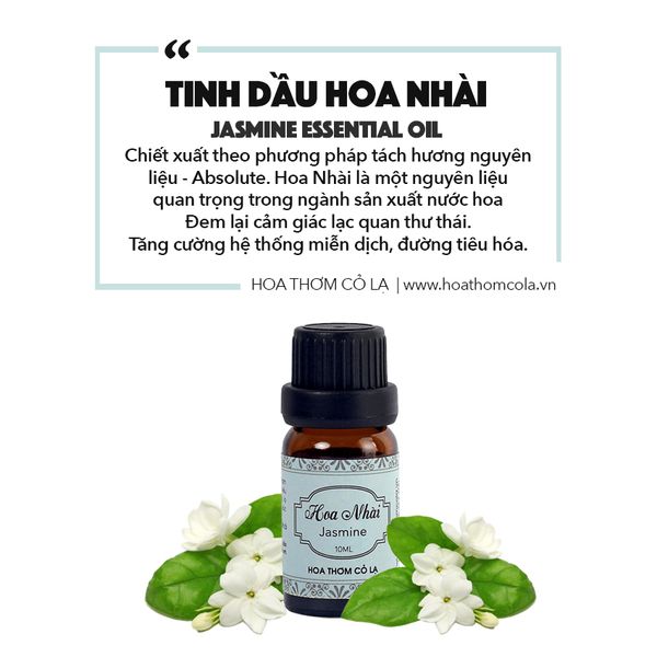 Tinh Dầu Hoa Nhài (Absolute)- Jasmine Essential Oil