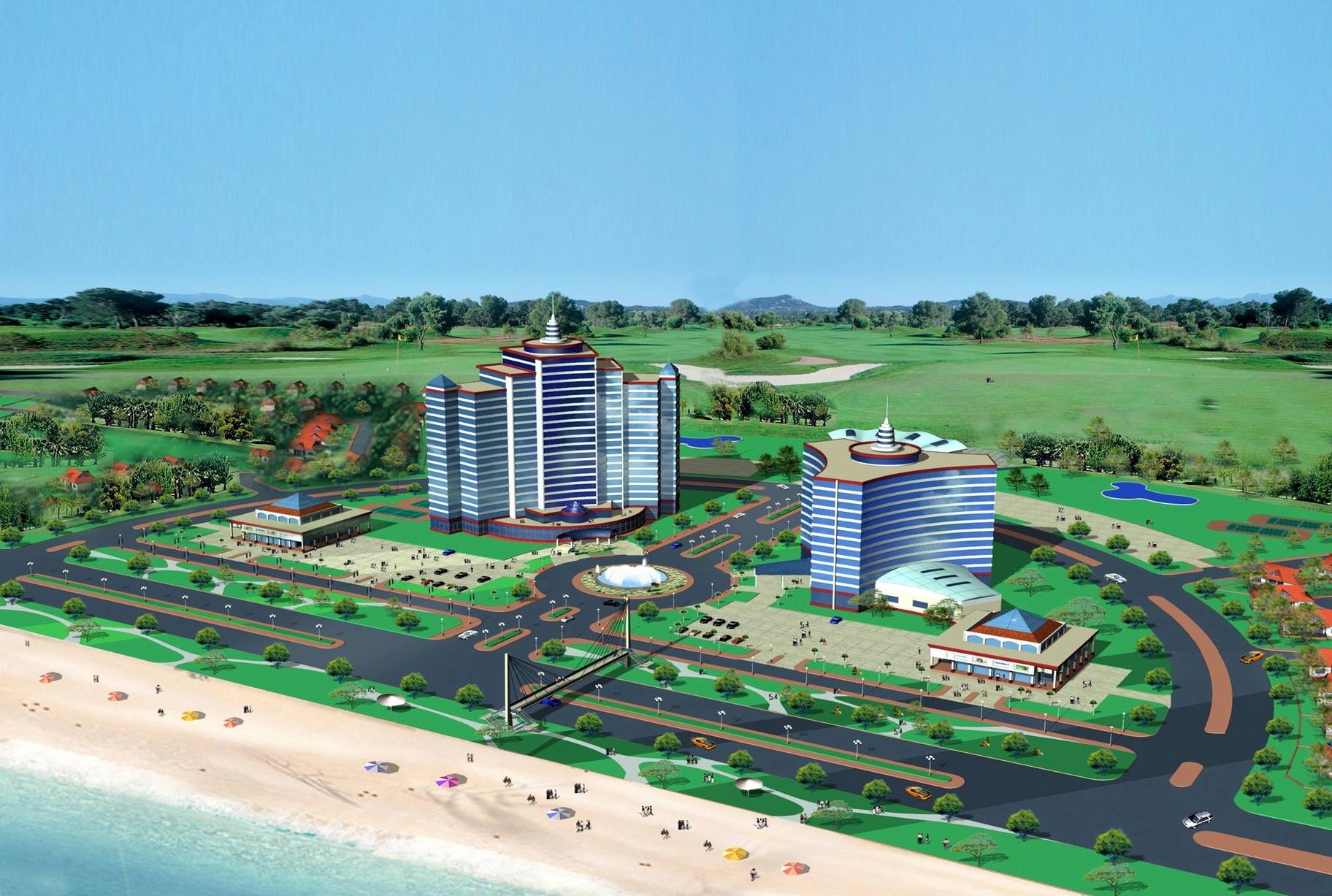 biet thu cua lo golf resort
