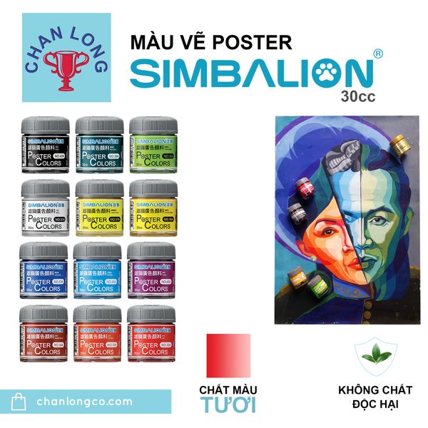 màu poster simbalion