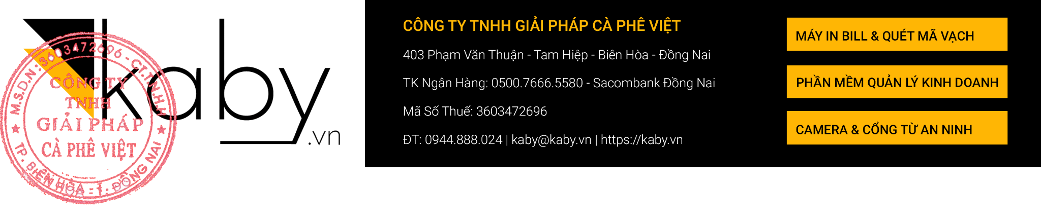 chính sách bảo hành kaby.vn