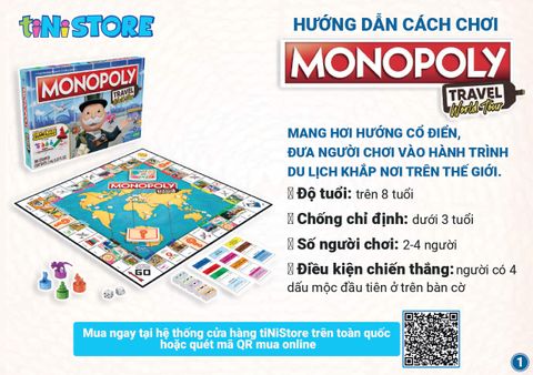 HƯỚNG DẪN BOARD GAME MONOPOLY