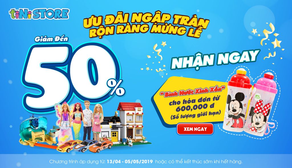 ƯU ĐÃI NGẬP TRÀN – RỘN RÀNG MỪNG LỄ
