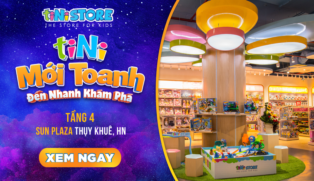 TẠI TINI SUN PLAZA THỤY KHUÊ, BÉ CHƠI HÈ THÍCH MÊ!