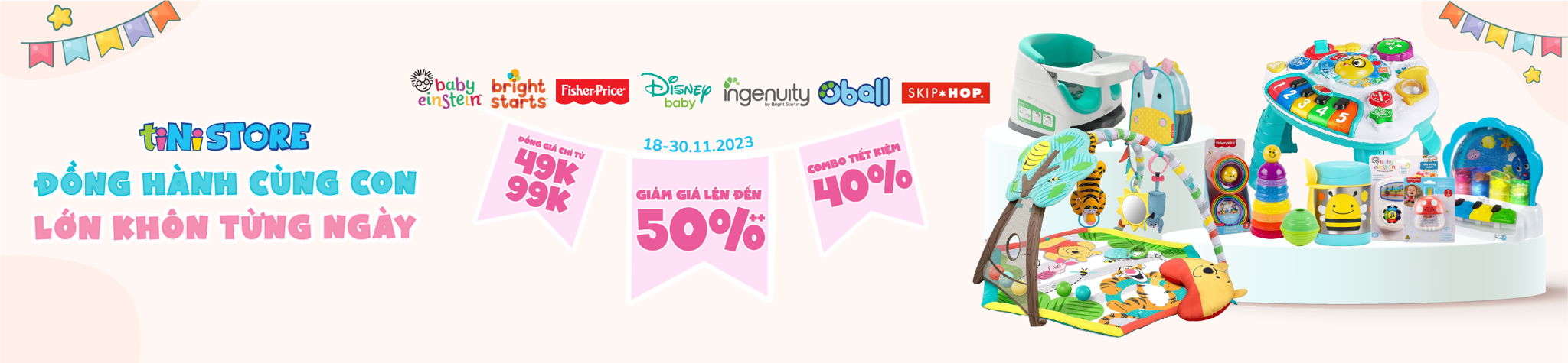 ĐỒ CHƠI & ĐỒ DÙNG SƠ SINH