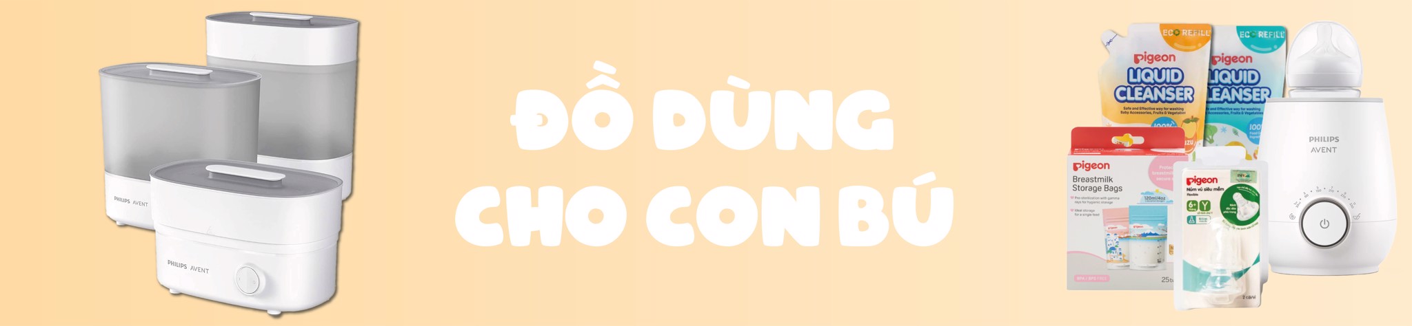 ĐỒ DÙNG CHO CON BÚ