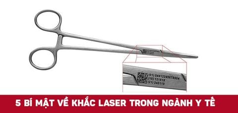 5 bí mật về máy khắc laser trong ngành công nghiệp sản xuất thuốc, thiết bị y tế