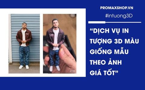 Dịch vụ làm tượng 3D màu theo ảnh chất lượng cao, giá tốt