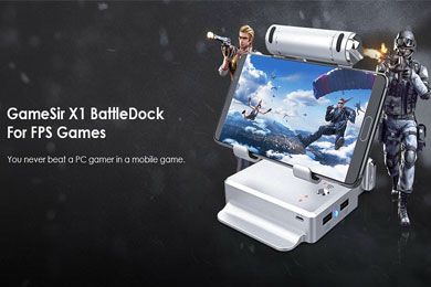 [Review]Dock GameSir X1 BattleDock Chơi PuBg Mobile như Pc bằng chuột và bàn phím trên iOS iPad 2018