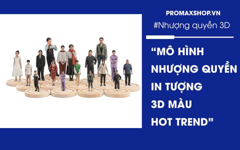 Mô hình nhượng quyền in tượng 3D lợi nhuận cao hot trend