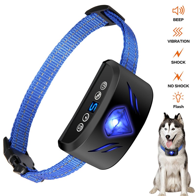 Vòng cổ chống chó sủa 7 cấp độ kèm đèn LED Aturos N1 Dog Collar