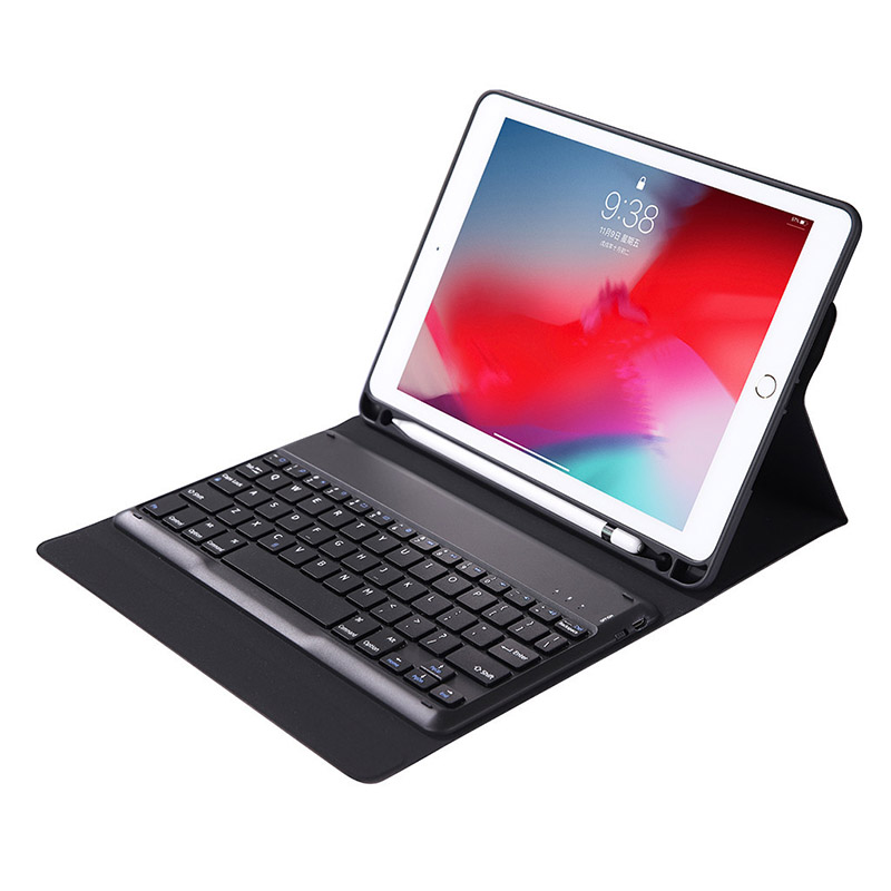 Bàn phím Bluetooth kèm bao da cho iPad Pro 12.9 Promax SD79