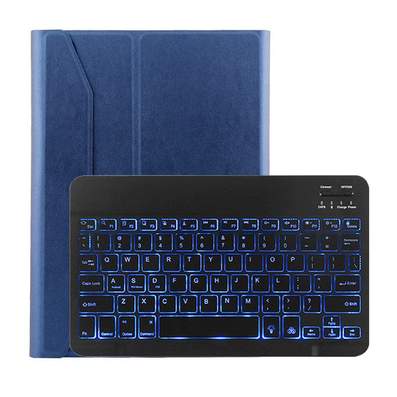 Bàn phím bluetooth iPad Mini 4/ mini 5 có đèn LED Aturos 1029 (Màu đen)