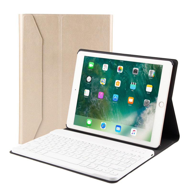 Bàn phím bluetooth iPad Mini 4/ mini 5 có đèn LED Aturos 1029 (Màu đen)