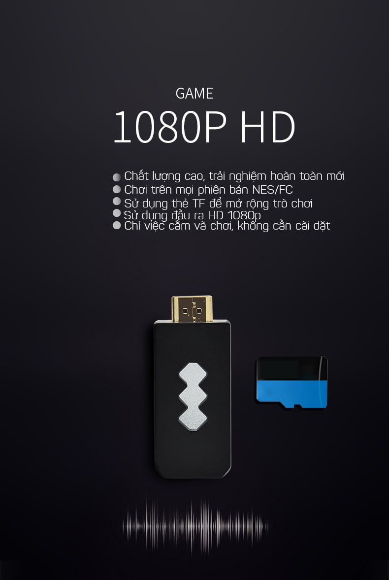 Máy chơi game 4 nút HDMI di động mini dùng cho TV và Laptop Aturos RS-53 với 821 game tích hợp ( Tặng thẻ 128MB)