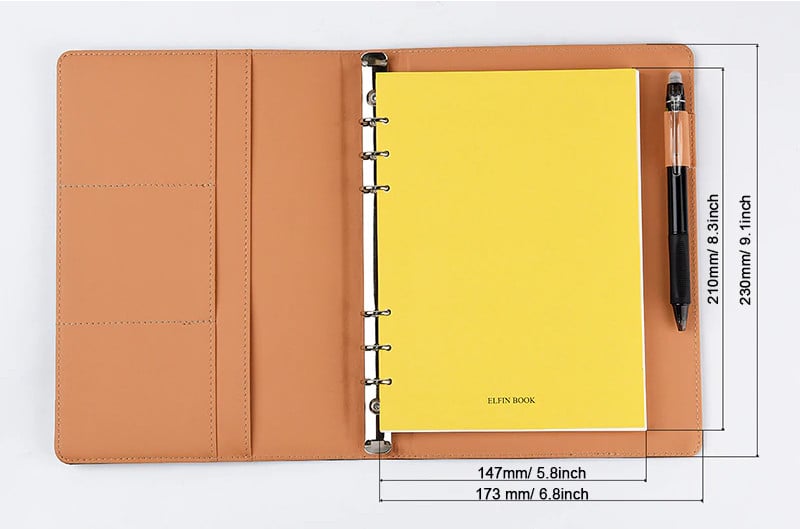 Sổ ghi chú thông minh Elfinbook X Leather A5 (Nâu)