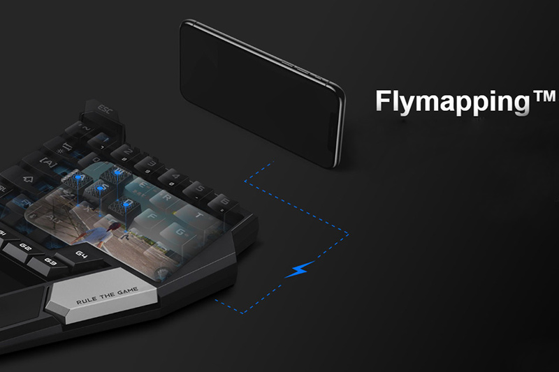 Bàn phím cơ một tay Flydigi D1