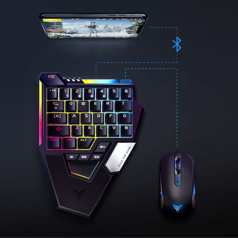 Bàn phím cơ một tay Flydigi D1
