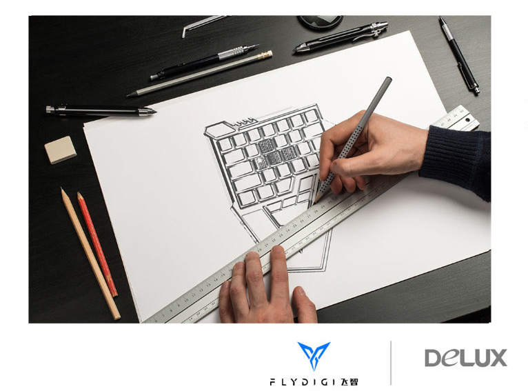 Bàn phím cơ một tay Flydigi D1 chính hãng, giá rẻ