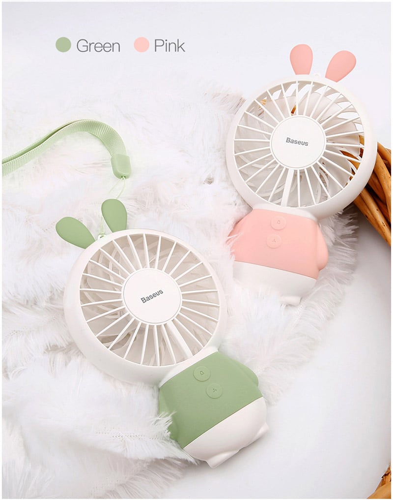 Quạt bàn mini Baseus LED USB FAN 2