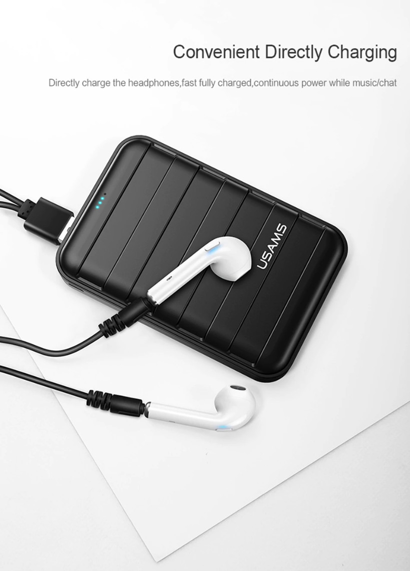 Tai nghe Airpod USAMS US-LR001 Bluetooth 5.0 cho Android, Apple