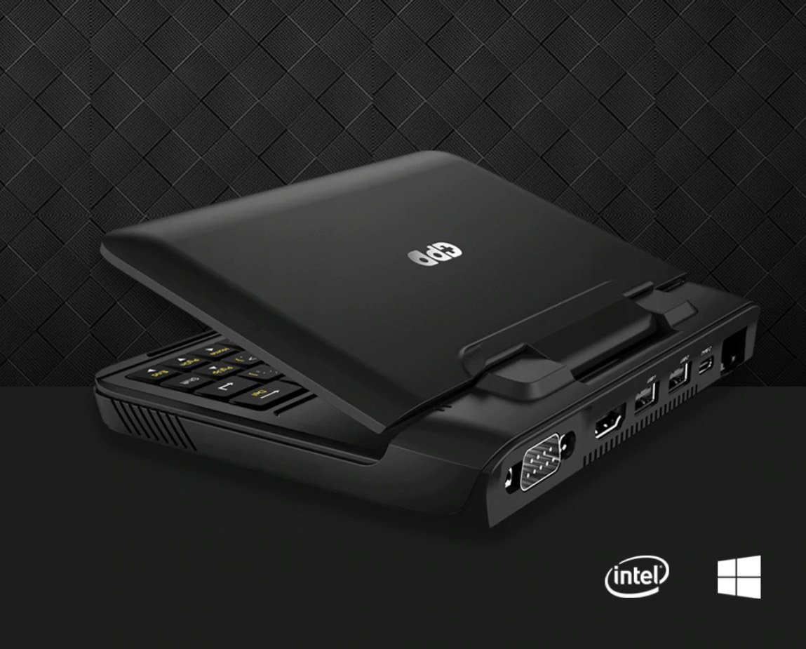 Máy tính bảng tablet windows Mini PC GPD Micro (Chip 4 nhân, DDR 4 8G, SSD 128G) - Black