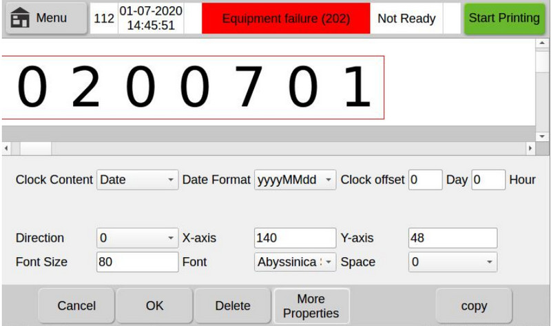 Cách sử dụng máy in date N5