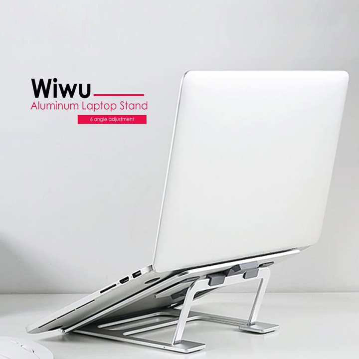 Dock giá đỡ cho Laptop nhiều nấc WIWU Stand S100 (Màu bạc)