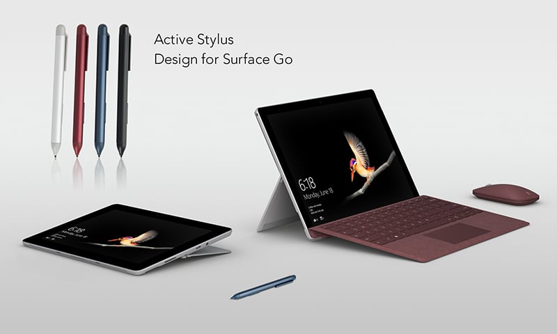Bút cảm ứng cho Surface Pro, Surface Go, Dell WIWU Picasso active stylus P323 (Black)