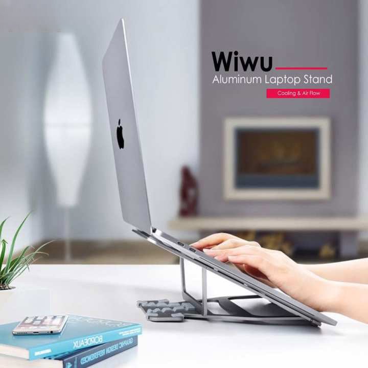 Dock giá đỡ cho Laptop nhiều nấc WIWU Stand S100 (Màu bạc)