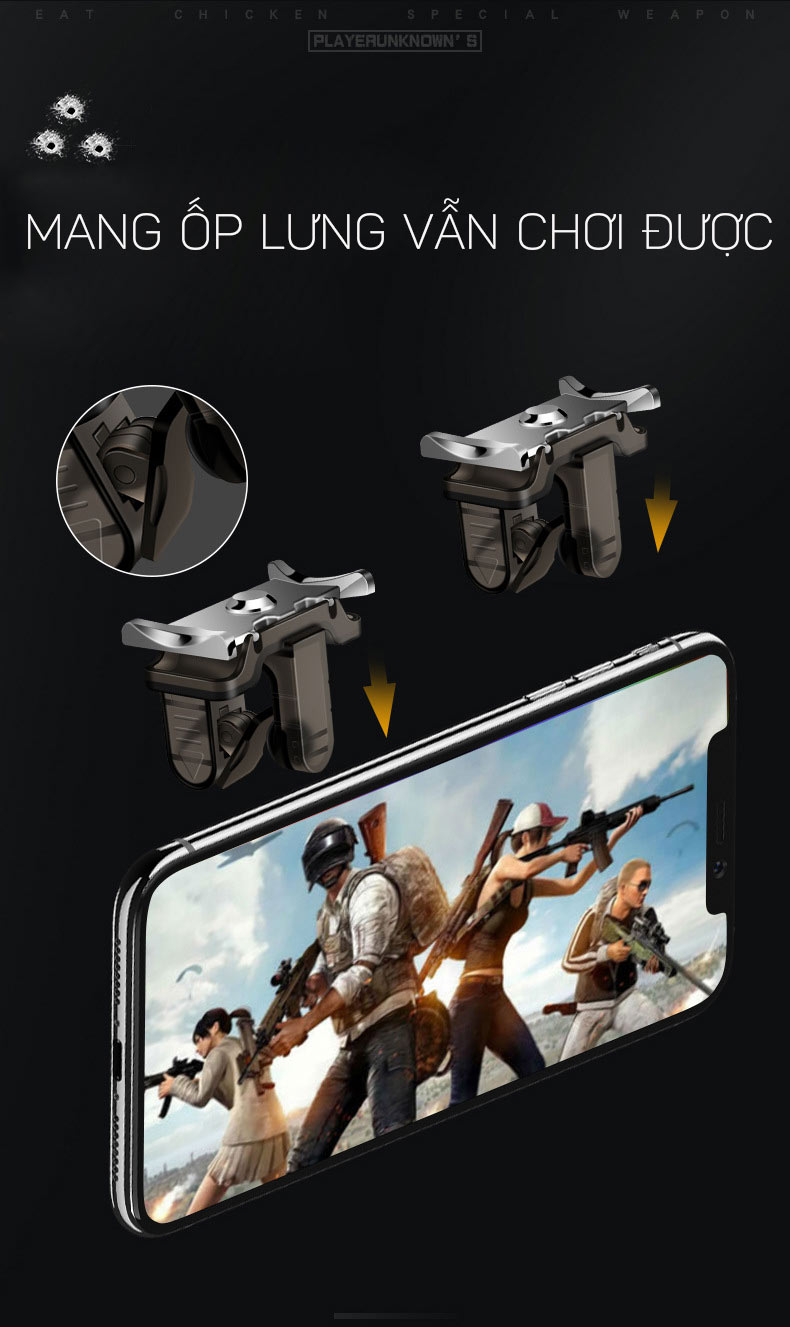 Nút hỗ trợ bắn G-point cho các game PUBG Mobile P20