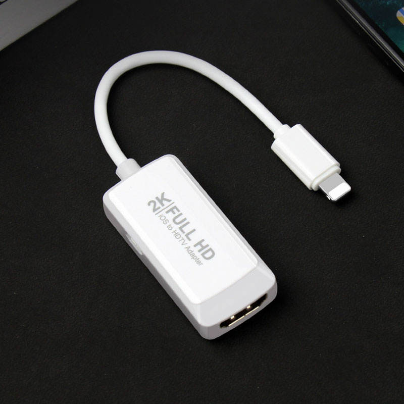 Cáp chuyển đổi HDMI đầu Lightning từ iPhone, iPad chất lượng 1080P Aturos OT-753233