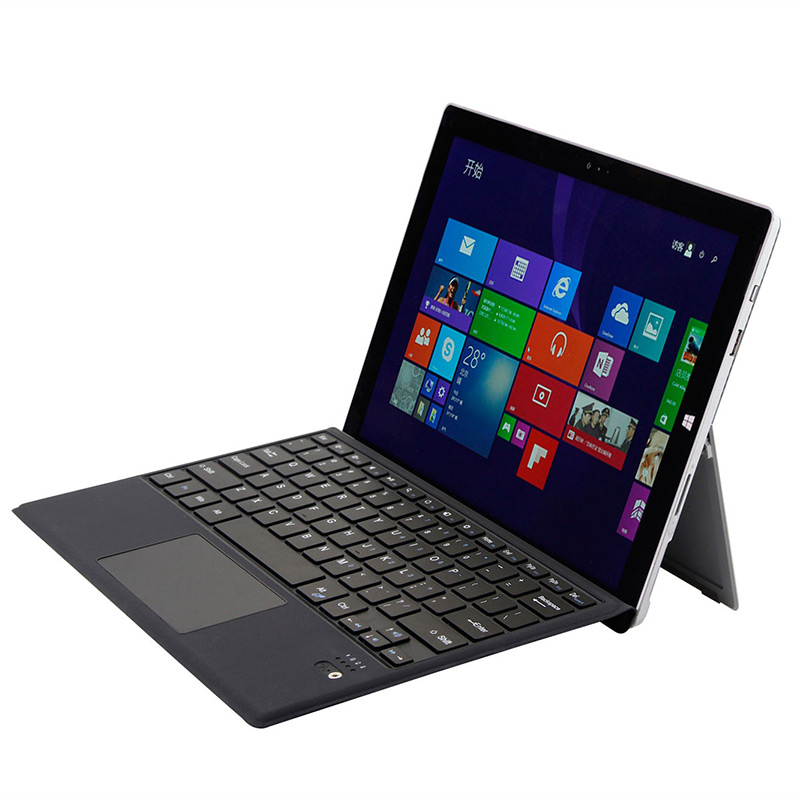 Bàn phím Bluetooth typer cover slim cho Surface Pro 3/4/5 Promax Lite (Xám)