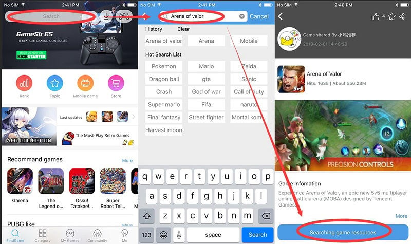 cách sử dụng tay cầm chơi game GameSir G5 cho iphone, iPad, Android