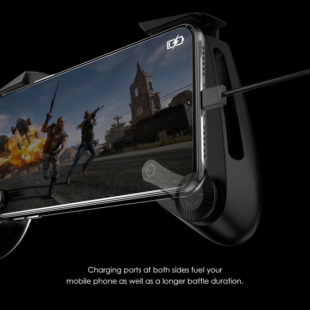 Tay cầm chơi game GameSir F3 Plus AirFlash Grip chơi Fortnite, PUGB trên Android, iOs