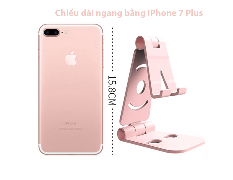 Giá đỡ Stand Lazy Flat cho điện thoại, iPhone, iPad có chỗ cắm sạc, tai nghe giá rẻ