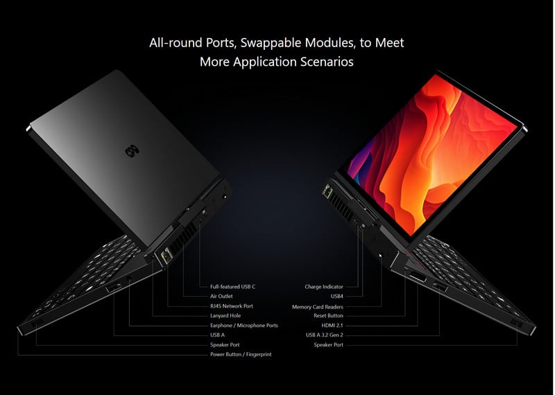 GPD Pocket 4, 8.8 inch, SSD 1T up 2T