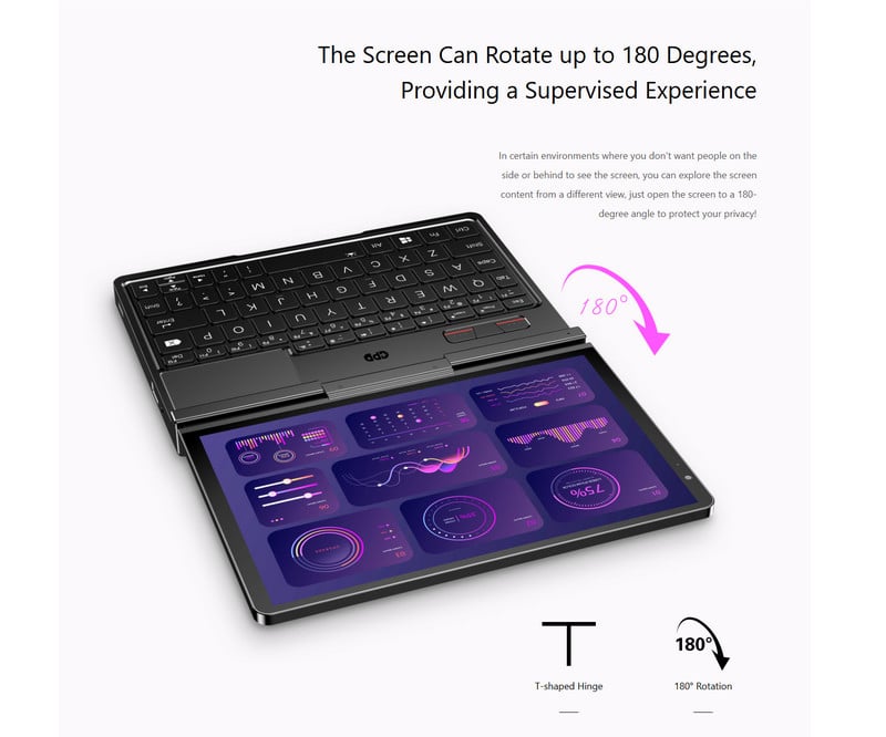 GPD Pocket 4, 8.8 inch, SSD 1T up 2T
