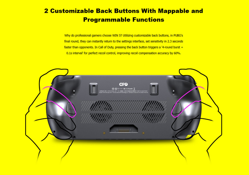 Tay cầm chơi game GPD Win 5