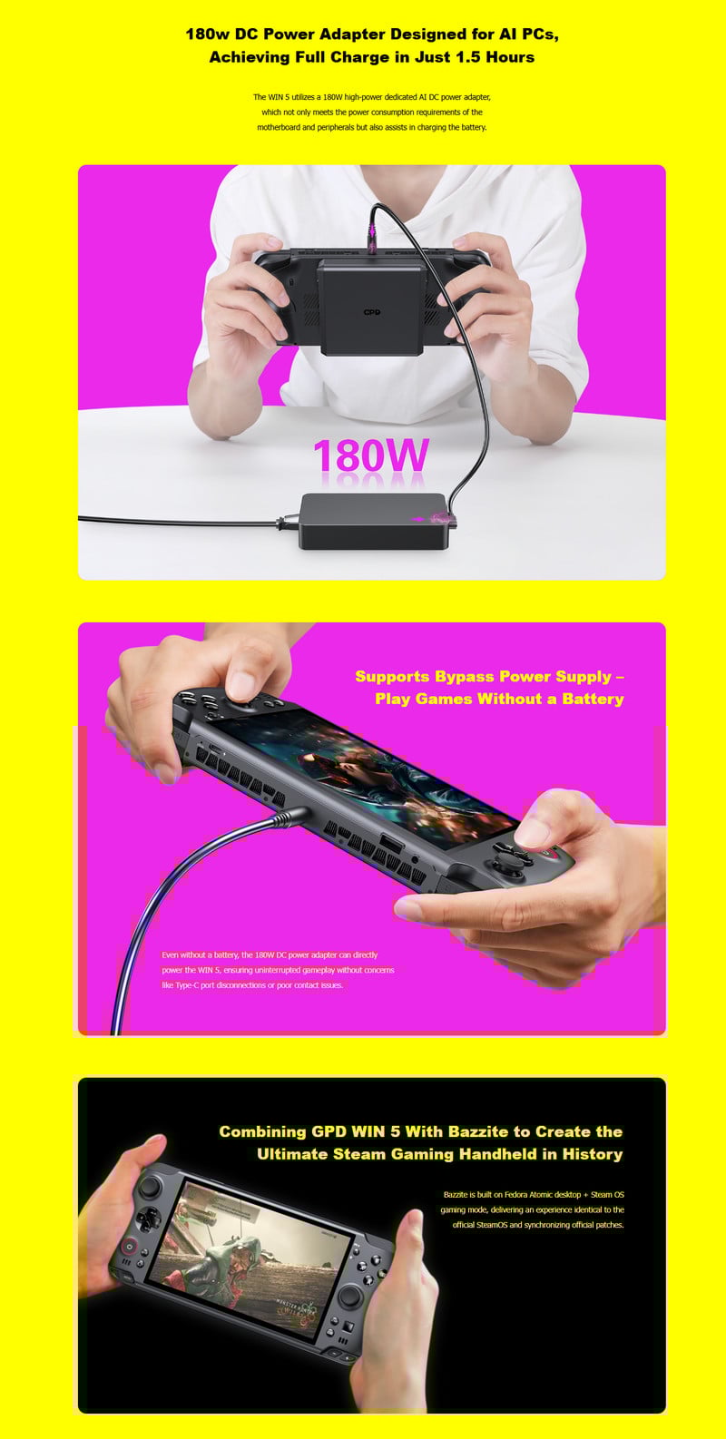 Tay cầm chơi game GPD Win 5