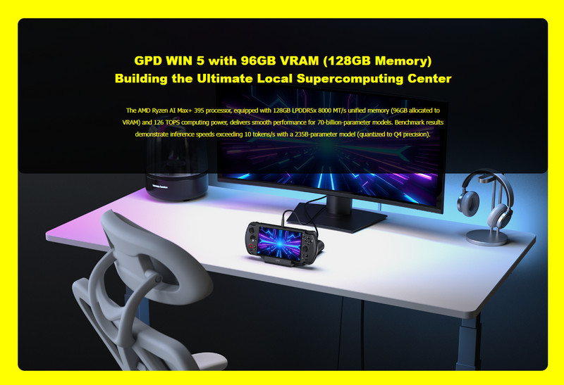 Tay cầm chơi game GPD Win 5